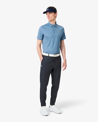 Polo da golf stampata regular fit