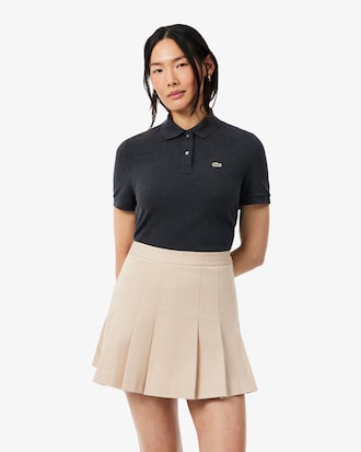 Polo regular fit in morbido petit piqu&eacute;