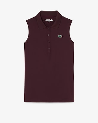 Polo da golf slim fit elasticizzata UV Protect