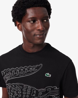 T-shirt sportiva Ultra Dry con stampa coccodrillo