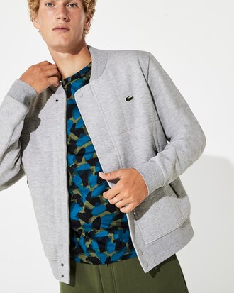 Giacca da uomo in misto cotone dall'effetto imbottito Lacoste SPORT