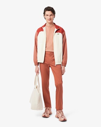 Pantaloni chino slim fit in cotone elasticizzato