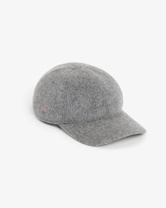 Cappellino ricamato in lana