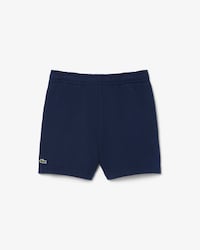 Shorts in tessuto felpato