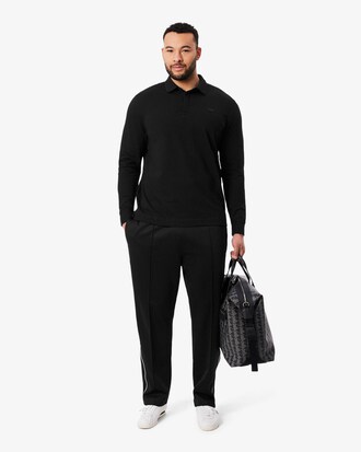 Pantaloni della tuta in piqu&eacute; con bordo