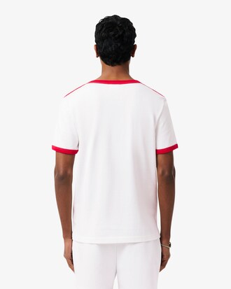 T-shirt in cotone con taschino Archive Re-edition