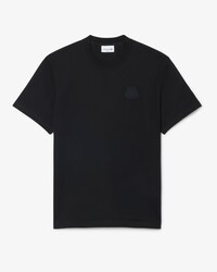 T-shirt in jersey spesso con stemma ricamato
