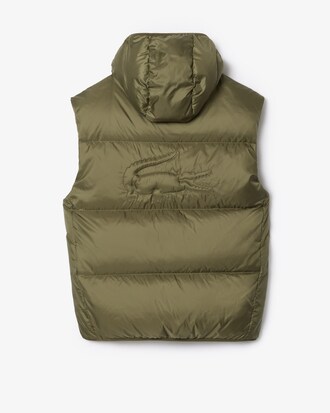 Gilet imbottito e impermeabile corto