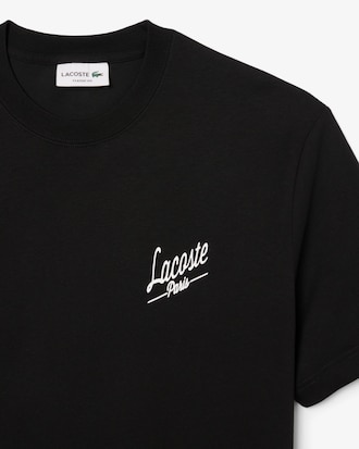 T-shirt con stampa multipla in jersey