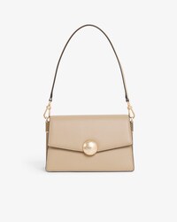 Borsa in pelle con patta Tennis Bliss