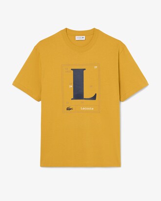 T-shirt in jersey di cotone con stampa