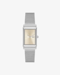 Orologio a 2 lancette in maglia di acciaio inossidabile Catherine