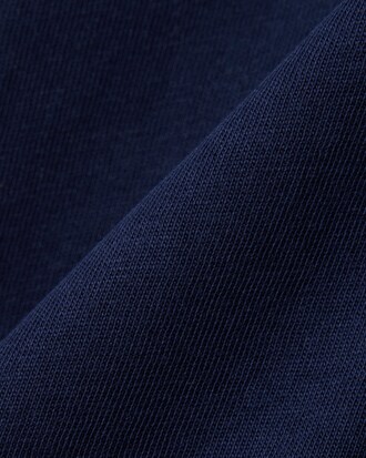 T-shirt in cotone con striscia con logo
