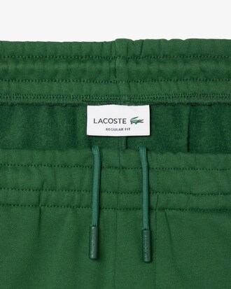 Shorts in tessuto felpato