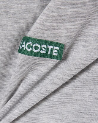 T-shirt a maniche lunghe con etichetta con logo