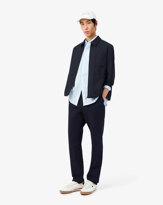 Pantaloni chino regular fit in twill di cotone