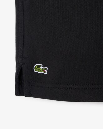 Shorts in tessuto felpato