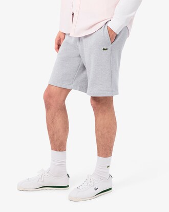 Shorts in tessuto felpato