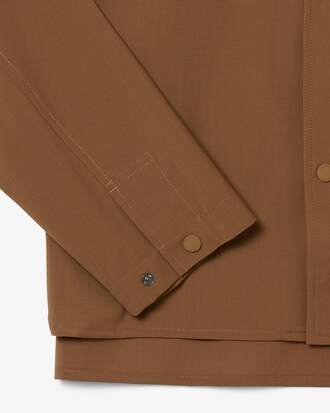 Camicia in misto lana regular fit Runway