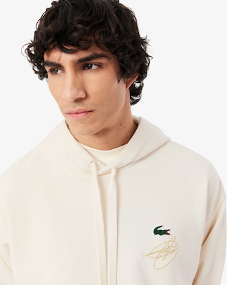 Felpa con cappuccio Lacoste Tennis x Novak Djokovic