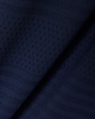 T-shirt tennis Ultra Dry elasticizzata in jacquard