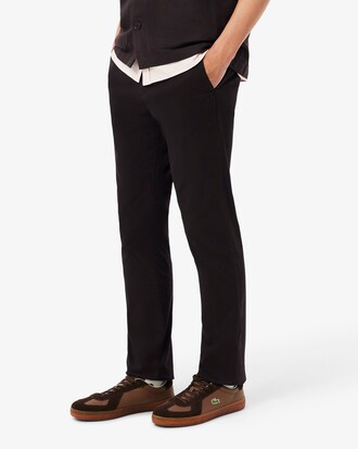 Pantaloni chino elasticizzati slim fit in twill
