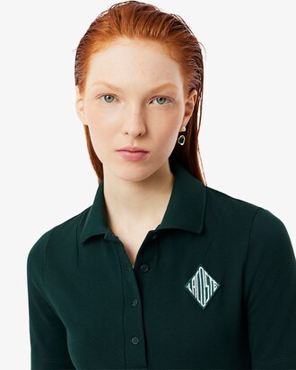 Body polo in mini piqué Runway