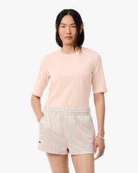 T-shirt in morbido cotone con maniche a tre quarti