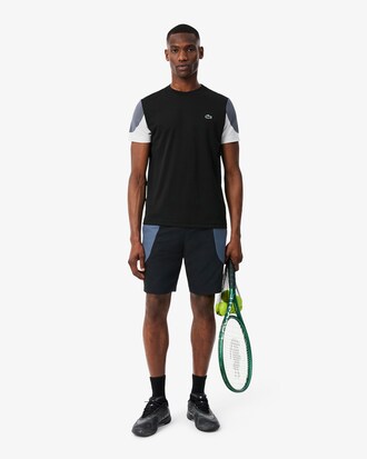 Shorts sportivi idrorepellenti colorblock