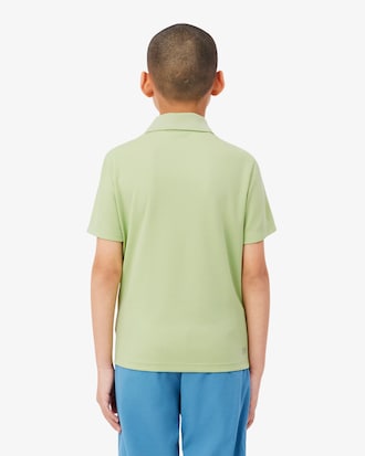 Polo sportiva in jersey ultra-dry