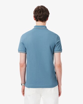 Polo L.12.12 regular fit con bordo in risalto