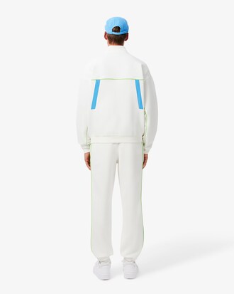 Pantaloni della tuta in piqué regular fit