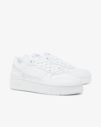 Sneakers da donna in pelle T-Clip Platform