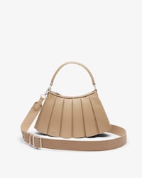 Borsa piccola in pelle Lenglen della sfilata