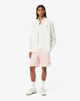 Shorts in tessuto felpato regular fit