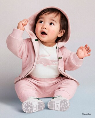 Set da neonato in tessuto felpato