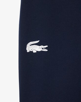 Shorts del pigiama in tessuto felpato taglio dritto