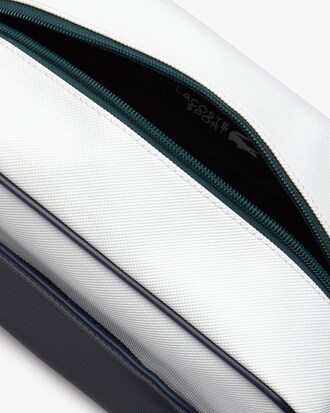 N&eacute;cessaire Lacoste SPORT French Open con motivo color block da uomo