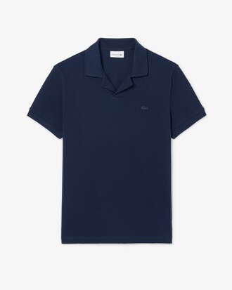 Polo Paris classic fit con colletto aperto