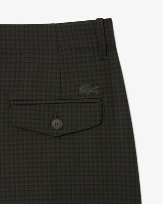 Bermuda oversize lunghi taglio ampio con pieghe