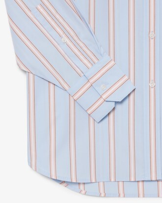 Camicia oversize in popeline di cotone