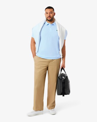 Polo slim fit in piqué L.12.12