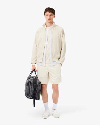 Shorts con monogramma jacquard regular fit
