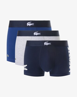 Confezione di 3 boxer in cotone elasticizzato