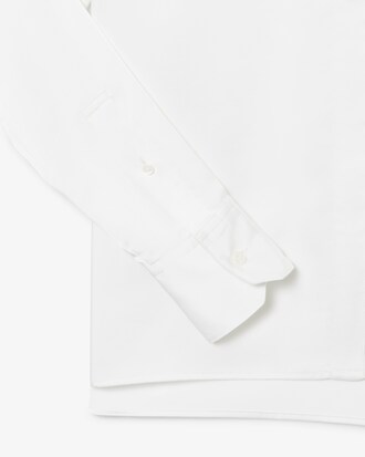 Camicia regular fit con collo annodato staccabile