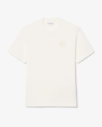 T-shirt in jersey spesso con stemma ricamato