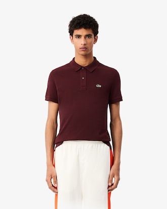 Polo slim fit in piqué L.12.12