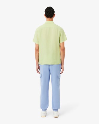 Pantaloni della tuta cargo in tessuto felpato