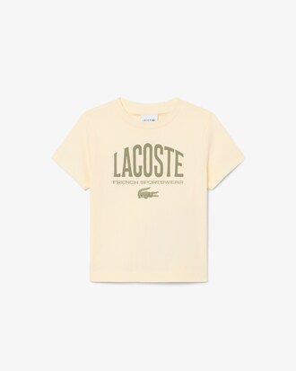 T-shirt in cotone con stampa