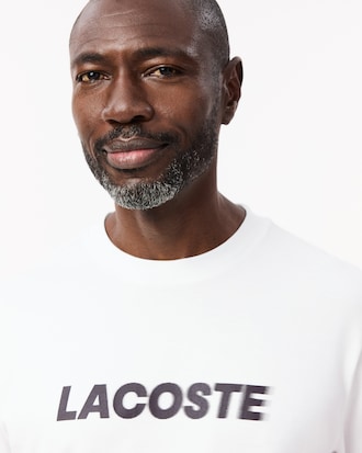 T-shirt con logo in cotone pesante